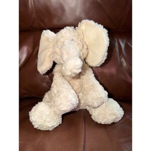 Ganz Heritage Collection Effie Elephant Plush Cream Stuffed Animal H3566